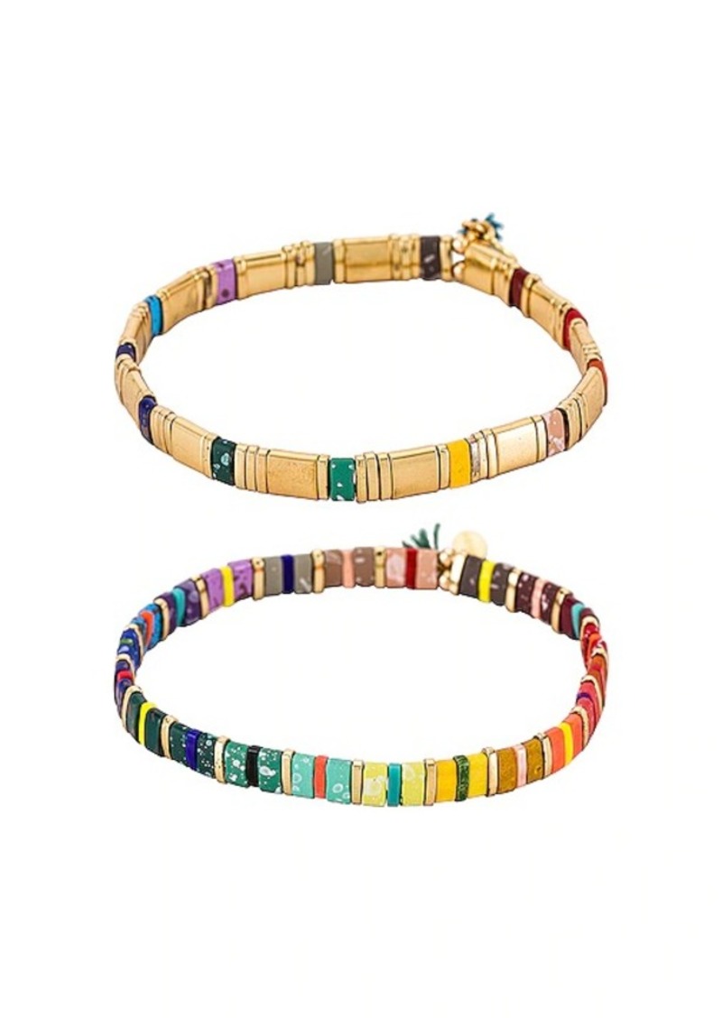 SHASHI Tilu Bracelet Set