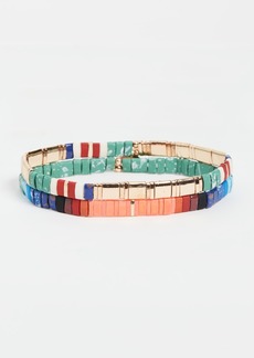 SHASHI Tilu Set of 2 Bracelets