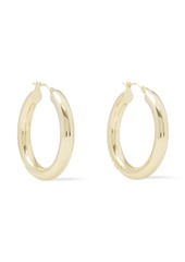 Shashi Woman Dominique 18-karat Gold-plated Hoop Earrings Gold