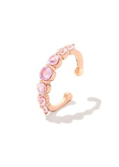 Shay 18kt rose gold sapphire ear cuff