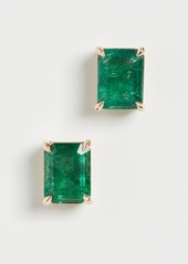 SHAY 18k Columbian Emerald Studs