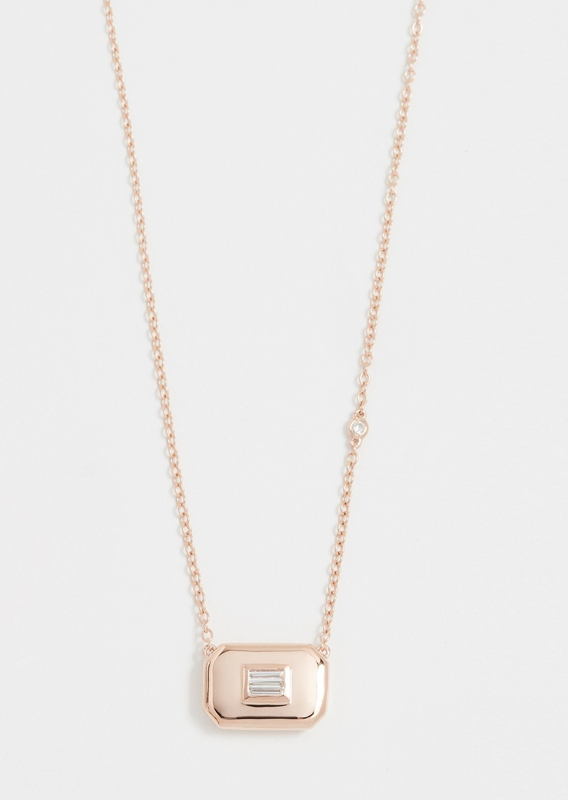 SHAY 18k Essential Baguette Diamond Necklace