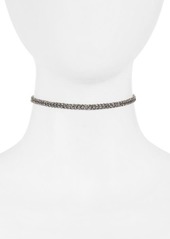 SHAY Twinkle Mini Pavé Diamond Link Choker in Yellow Gold at Nordstrom