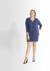 Shegul Valentina Dress // Denim Blue Size 10-12