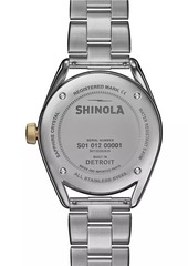 Shinola Derby 3HD Stainless Steel & PVD Gold Bracelet Watch/38MM