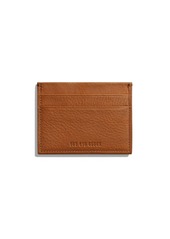 Shinola grained leather wallet