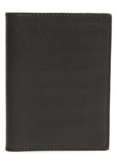 Shinola Leather Passport Wallet in Black at Nordstrom