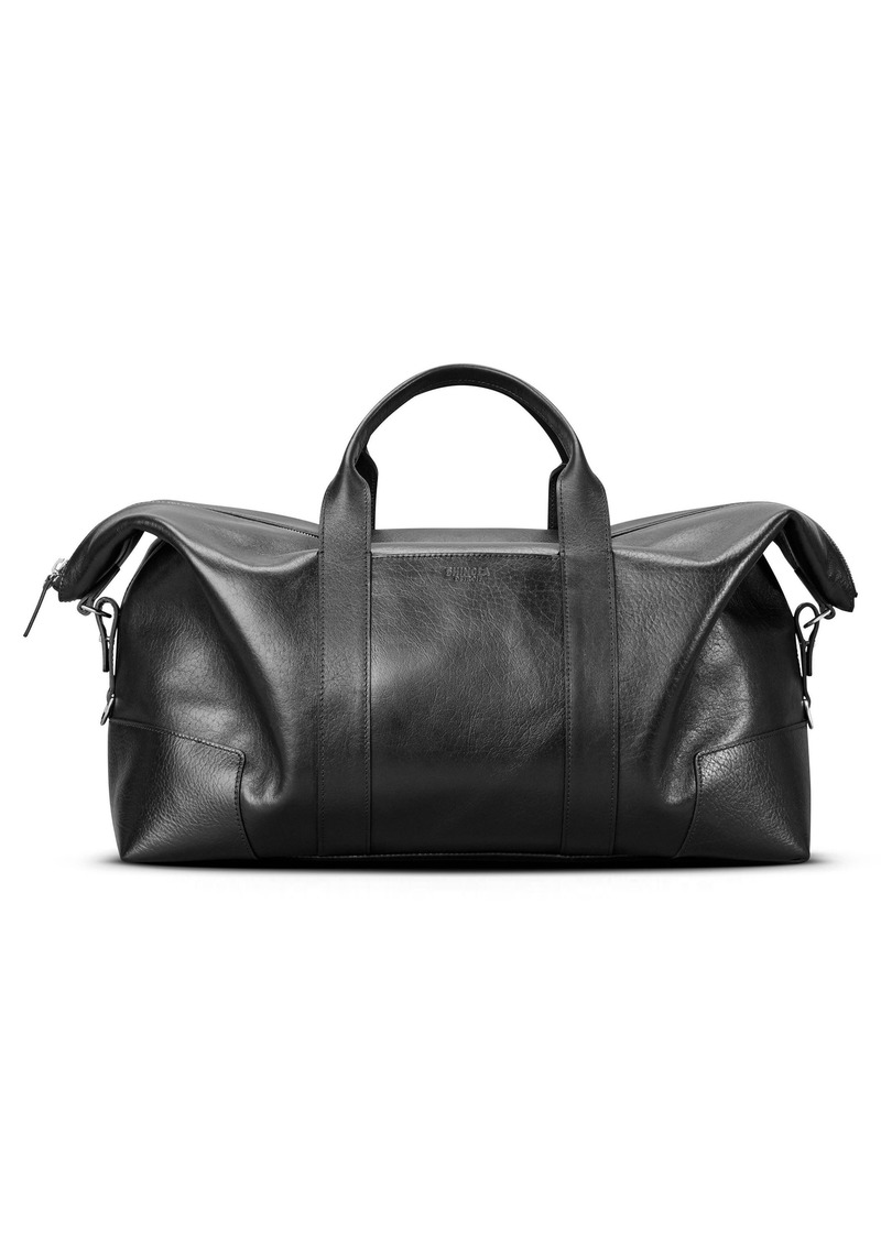 Shinola Men's Shinola Signature Leather Duffel Bag - Black | Bags