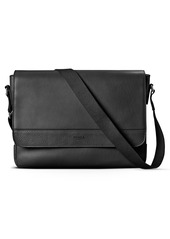 Shinola Slim Leather Messenger Bag in Black at Nordstrom