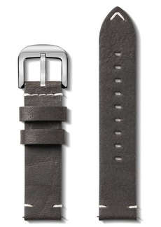 Shinola 20mm Leather Watch Strap