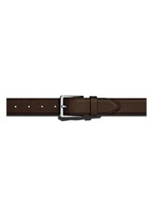 Shinola Bombay Tab Leather Belt in Deep Brown at Nordstrom