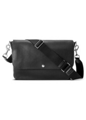 Shinola Canfield Leather Messenger Bag in Black at Nordstrom