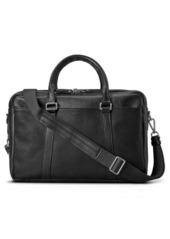 Shinola Double-Zip Leather Briefcase in Black at Nordstrom