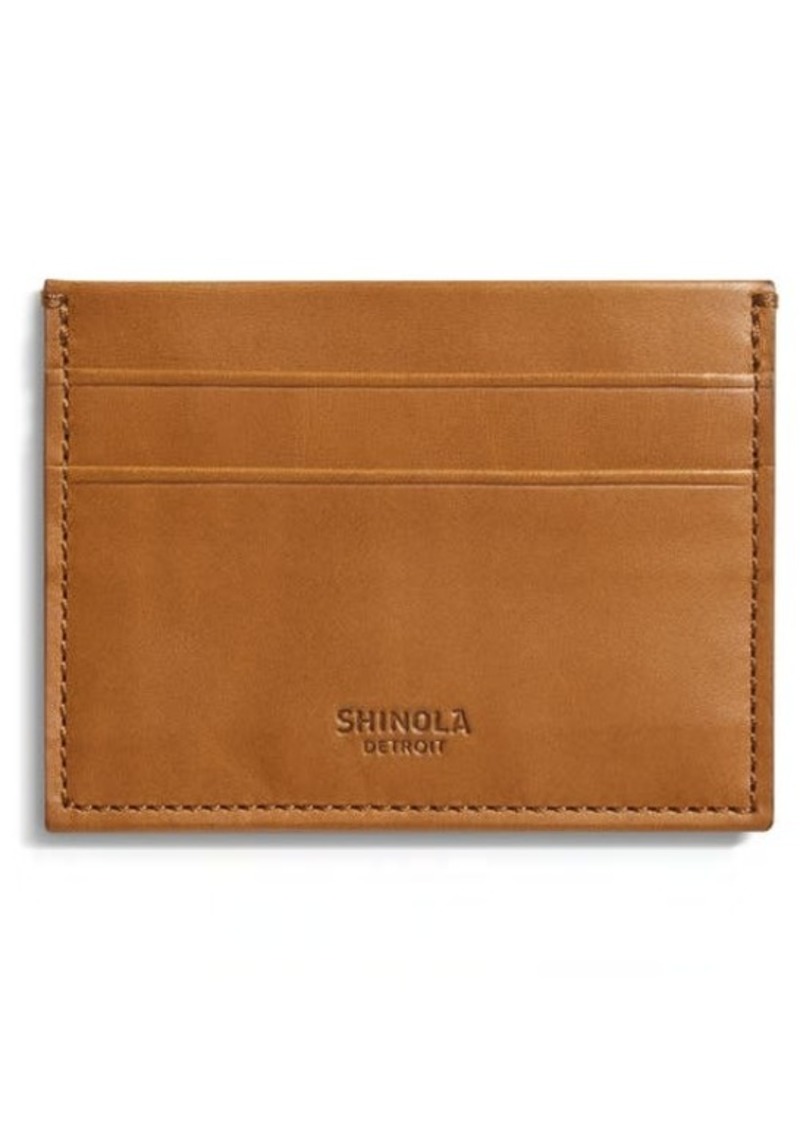 Shinola Five Pocket Card Case
