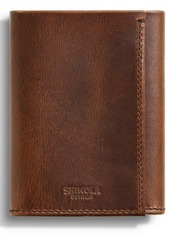 Shinola RFID Leather Trifold Wallet