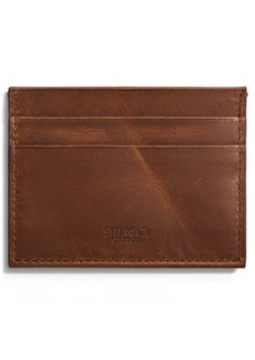 Shinola Navigator Leather Five Pocket Card Case