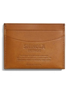 Shinola Pocket Card Case
