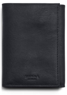 Shinola RFID Leather Trifold Wallet