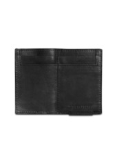Shinola Split Leather Money Clip Bifold Wallet