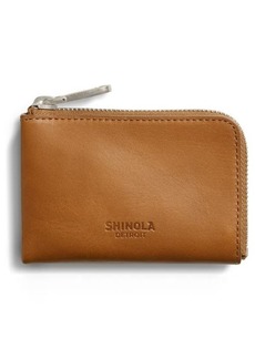 Shinola Zip Key Wallet