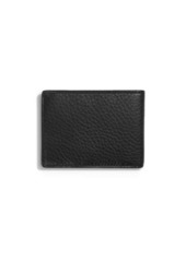 Shinola slim bifold wallet