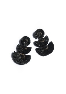 Shiraleah Gaetana Earrings, Black