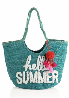 Shiraleah Hello Summer Tote In Turqouise