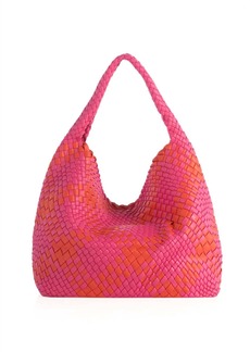 Shiraleah Women's Blythe Plaid Hobo Bag In Flame