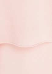Shona Joy - Layered satin-crepe maxi dress - Pink - UK 6