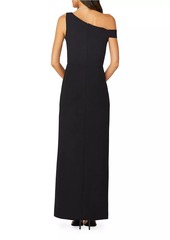 Shoshanna Alana One-Shoulder Maxi Dress