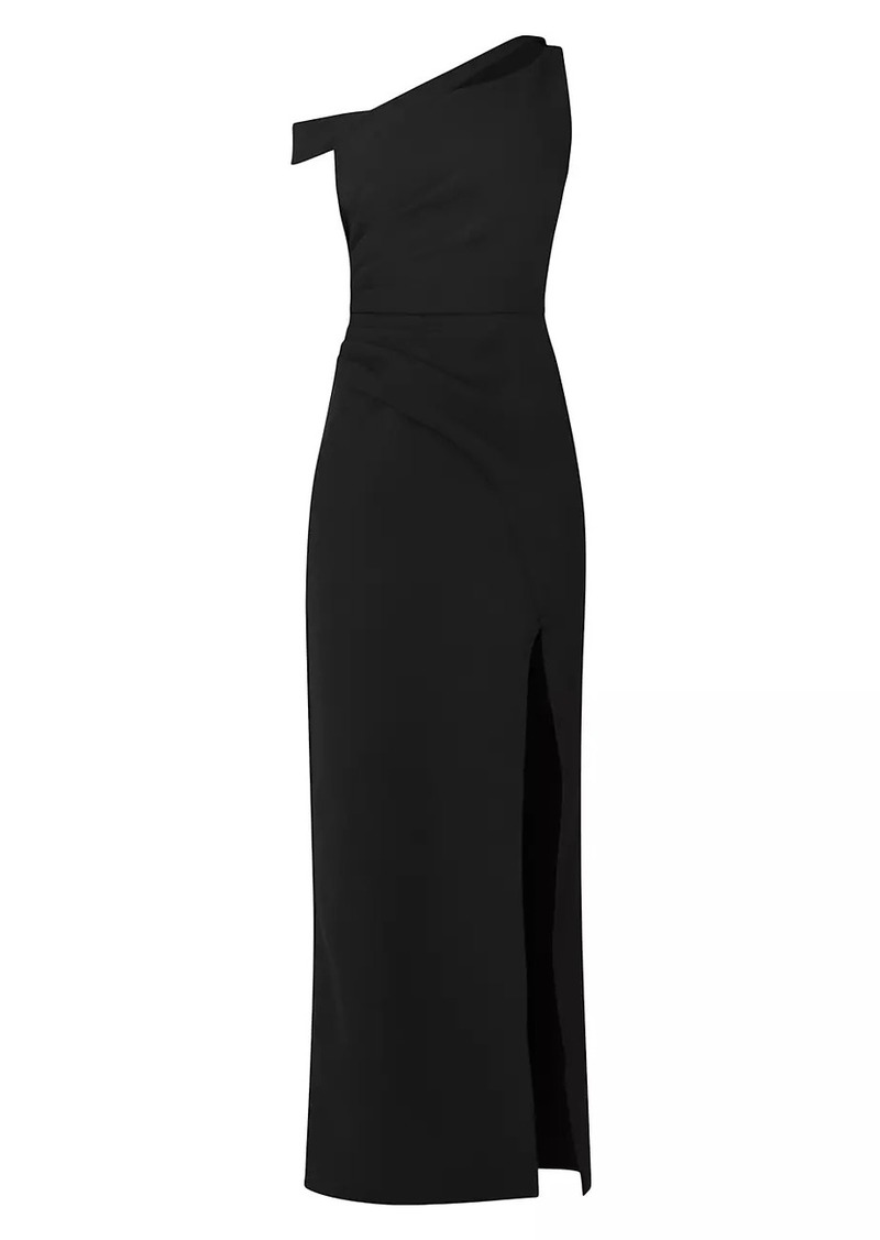 Shoshanna Alana One-Shoulder Maxi Dress