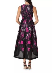 Shoshanna Daniela Floral Midi-Dress