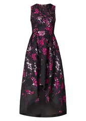 Shoshanna Daniela Floral Midi-Dress