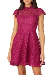 Shoshanna Everlie Guipure Lace Minidress