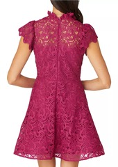 Shoshanna Everlie Guipure Lace Minidress