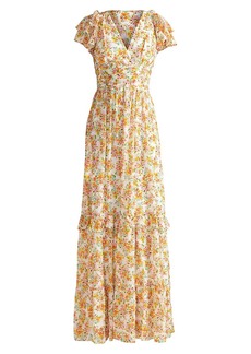 Shoshanna Lucinda Floral Maxi Dress