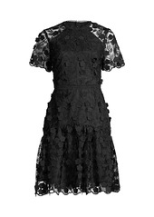 Shoshanna Malia Floral Print Mini A-Line Dress