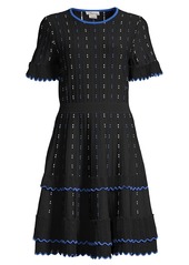 Shoshanna Maria Ruffle Knit Dress