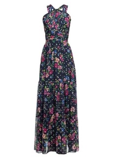 Shoshanna Nelle Floral Tiered Maxi Dress