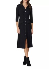 Shoshanna Nyla Knit Shirtdress