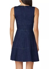 Shoshanna Presley Denim Ring Minidress