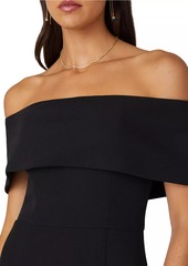 Shoshanna Ria Off-The-Shoulder Gown
