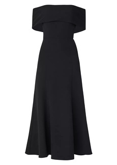 Shoshanna Ria Off-The-Shoulder Gown