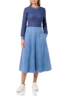 Shoshanna Women's Combo Knit Maxwell Dress