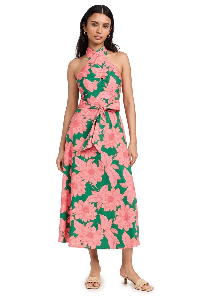 Shoshanna Women's Floral Bloom Cotton Salina Dress