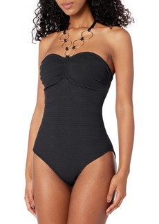 Shoshanna Women's Standard Ring Cinched One Piece