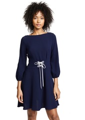 Shoshanna Women's Tomi Long Sleeve Fit and Flare Dress