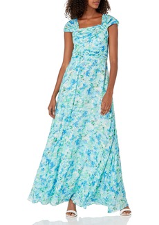 Shoshanna Women's Whitley Off The Shoulder Floral Gown