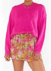 Show Me Your Mumu Aiden Mini Skirt In Carnaby Floral