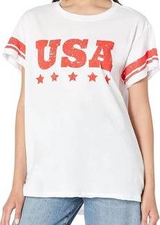 Show Me Your Mumu Airport Tee In Usa Graphic